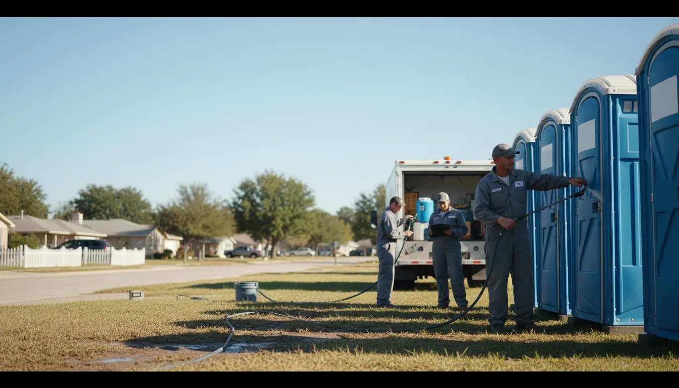 Long-Term Portable Toilet Rental in Nashport, OH near me